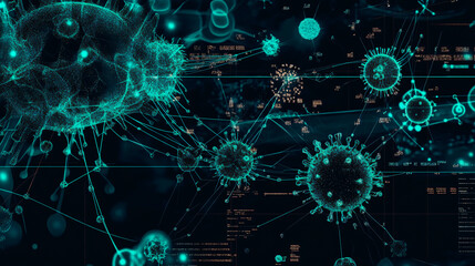 Obraz premium visualization of fractal realms