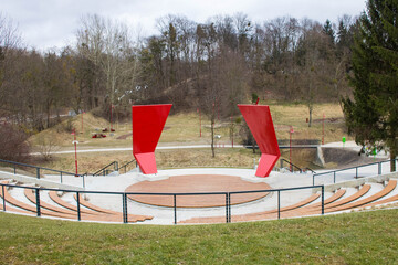 Amfiteatr - Elbląg Park Dolinka  © Patryk