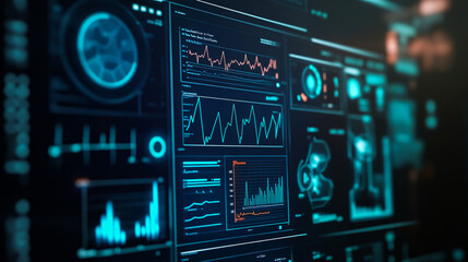 Obraz premium close up of an radio