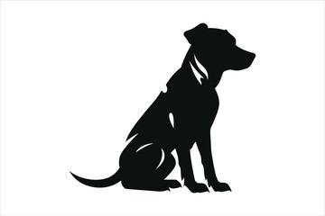 Dog Silhouette , Animal Dog Silhouette