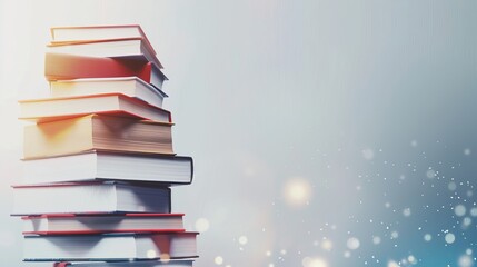 Abstract background. Conceptual framework for World Day of Education, Knowledge, Learning and Philosophy with space for text or promotional content.