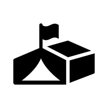 recommend clip art: Barrack icon vector illustration graphic design