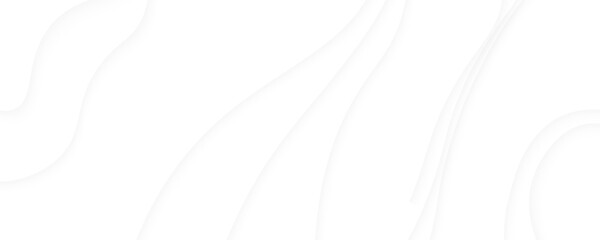 Smooth abstract white wave design with fluid curves and gradients, ideal for modern and minimalist backgrounds