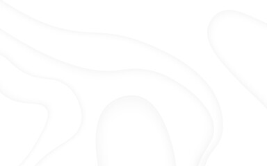 Elegant white background featuring smooth, curving shapes, ideal for modern design projects, presentations, and clean visual layouts.
