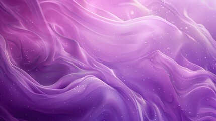 Obraz premium Abstract purple and pink wave-like patterns creating a dreamy and ethereal background.
