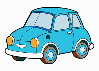 cartoon car vector illustration