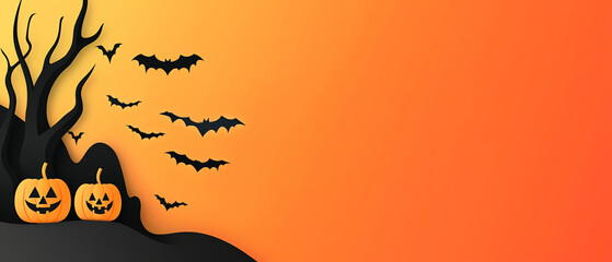 Spooky business flyer with bold typography, offering creative Halloween marketing ideas for boosting brand awareness
