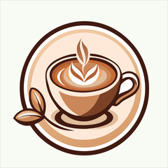 Obraz premium Coffee vector for logo, template, restaurant menu and so on