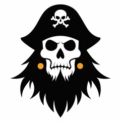 pirate skull and crossbones