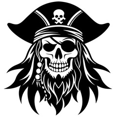 pirate skull and crossbones