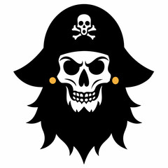 pirate skull and crossbones