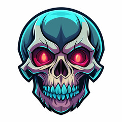 Day of the Dead celebration Sugar Skull vector illustration 