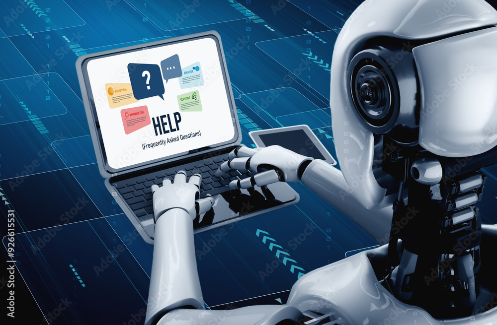 Poster help screen on the website provide answer to faq frequently asked question snugly with knowledge inf