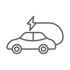 Electric Car icon Design