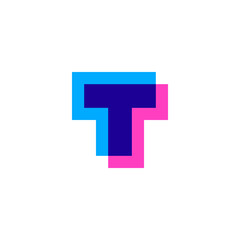 T logo, letter t, initial t logo design
