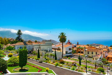 Obraz premium View of Jardines del Marquesado de la Quinta Roja in tenerife