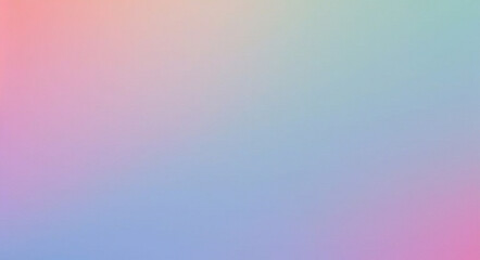 Fototapeta premium Aura background. Gradient aurora style. Gradation ombre y2k. Soft rainbow texture. Light pink, purple, blue, green, yellow design for print. Groovy foil. Iridescent metal effect. Vector illustration 