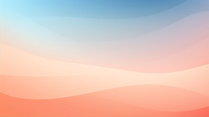 Fototapeta premium peach-to-carolina blue pastel color theme gradient background for a poster