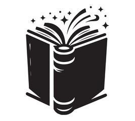 Professional Book Vector Silhouettes