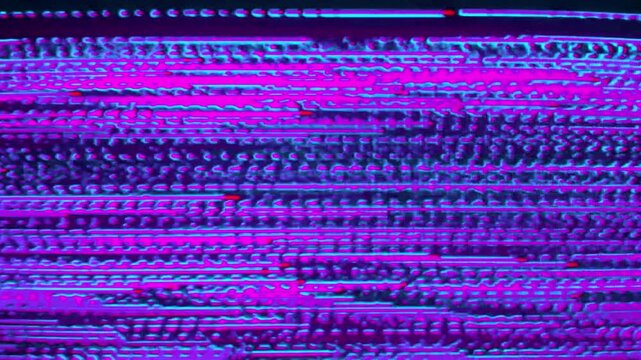 Defects and interference of the video signal. The effects of noise and malfunction of the TV, computer. Glitches and static noise background of video transmission tv white noise static loop 
