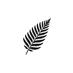 Obraz premium leaf silhutte victor art illustration 