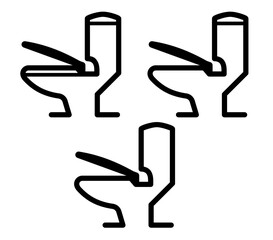 Toilette Symbol