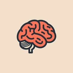 logo of a human brain