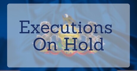 Capital Punishment Over US State Flag