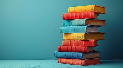 Abstract 3D style. Conceptual framework for World Day of Education, Knowledge, Learning and Philosophy with space for text or promotional content.