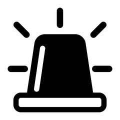 Siren icon vector illustration graphic design