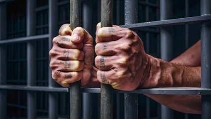 Man in jail or prison