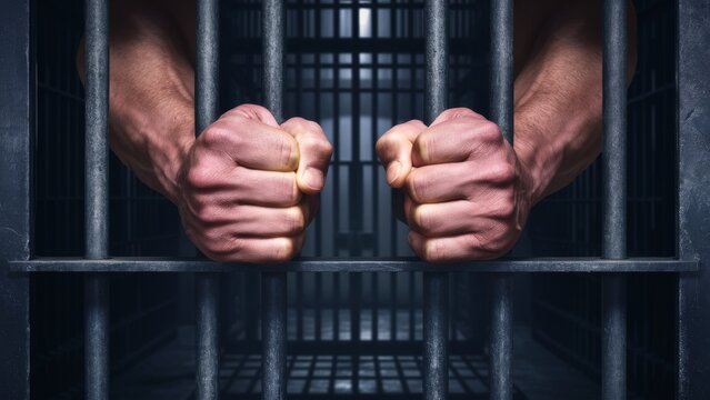 Man in jail or prison