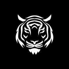 Modern Minimalist Tiger Logo