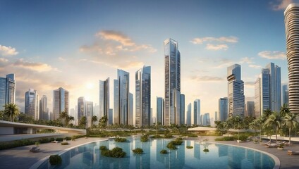 Obraz premium Market Struggles with Unprecedented Property Challenges