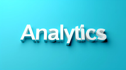 Dynamic 3d visualization of analytics against a blue backdrop signifies the power of data analysis and business intelligence. Encompassing research. Marketing. Statistics