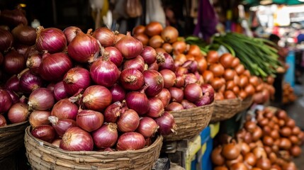Sao Paulo onion market