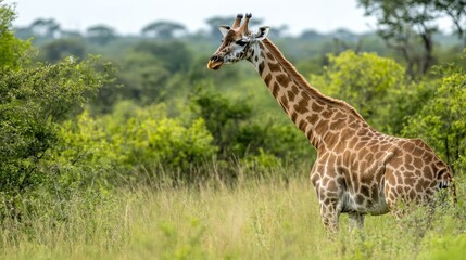Obraz premium Kruger Park giraffe