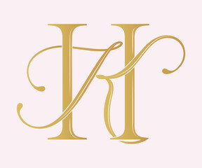 KH, HK, logo KH, Letter KH,monogram KH, vector, logo, Wedding Monogram Initials, Wedding Logo, Wedding Monogram,Logo Design