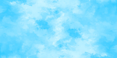 abstract white and blue color frozen ice surface design background. oft sky blue watercolor sky and clouds, Light blue background with watercolor. gradient light white sky background with clouds.