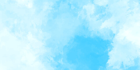 abstract white and blue color frozen ice surface design background. oft sky blue watercolor sky and clouds, Light blue background with watercolor. gradient light white sky background with clouds.