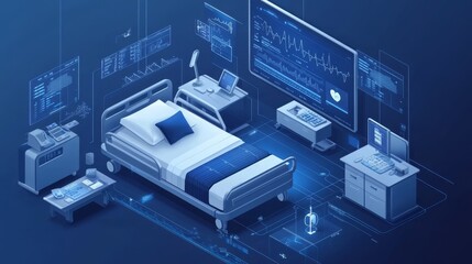 Smart Healthcare with AI-Powered Patient Monitoring: Hospitals using AI for continuous patient monitoring and alerts.
