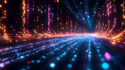 Fototapeta premium データの高速通信のイメージ画像