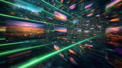データの高速通信のイメージ画像