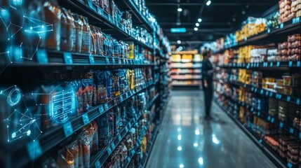 AI-Powered Retail with Smart Inventory and Supply Chain Management: Stores using AI for efficient inventory and supply chain management.