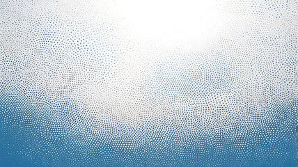 Dots halftone white and blue color pattern gradient grunge texture background vector illustration.