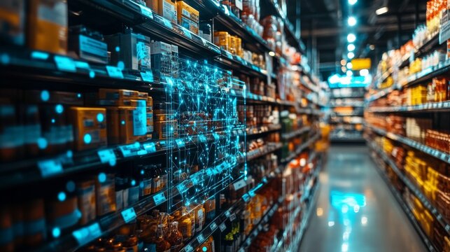 AI-Powered Smart Retail with Automated Stock Replenishment: Stores using AI to automate stock replenishment and ensure product availability.