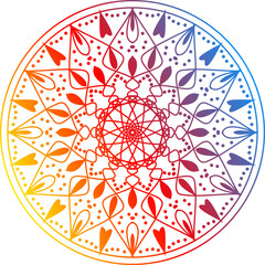 Seamless vector mandala pattern design for background, Circular pattern in the form of a mandala. Henna tatoo mandala. Mehndi style