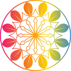 Seamless vector mandala pattern design for background, Circular pattern in the form of a mandala. Henna tatoo mandala. Mehndi style