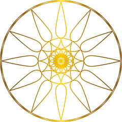 Seamless vector mandala pattern design for background, Circular pattern in the form of a mandala. Henna tatoo mandala. Mehndi style