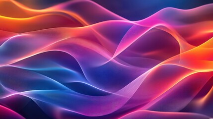 Obraz premium Abstract Colorful Waves Background